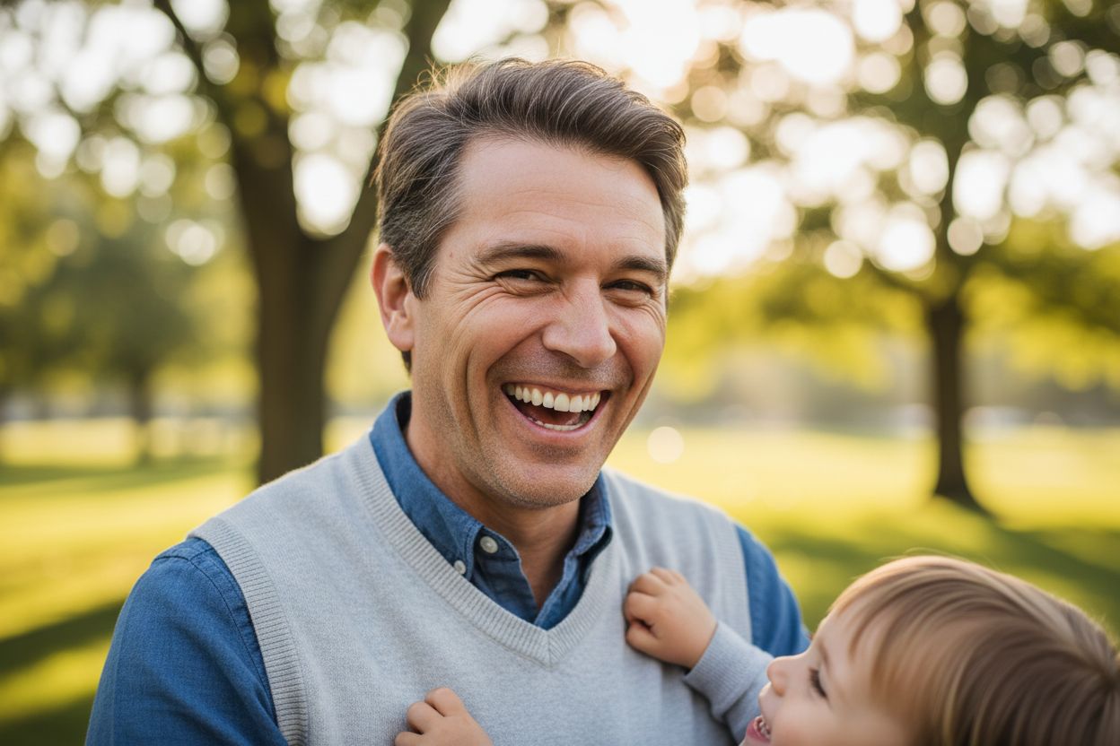 dad happy